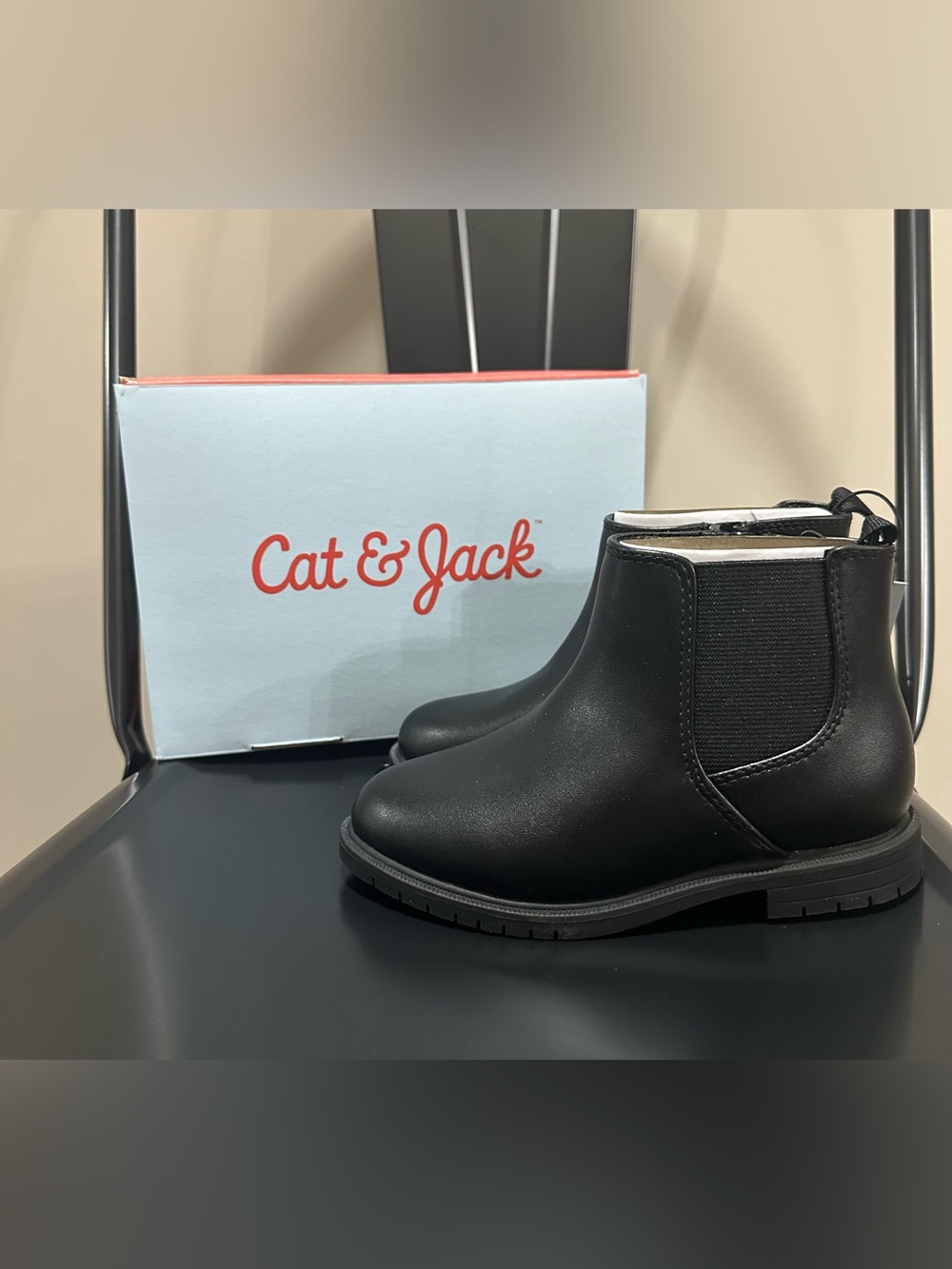 Kids Cat & Jack Black Ankle Booties